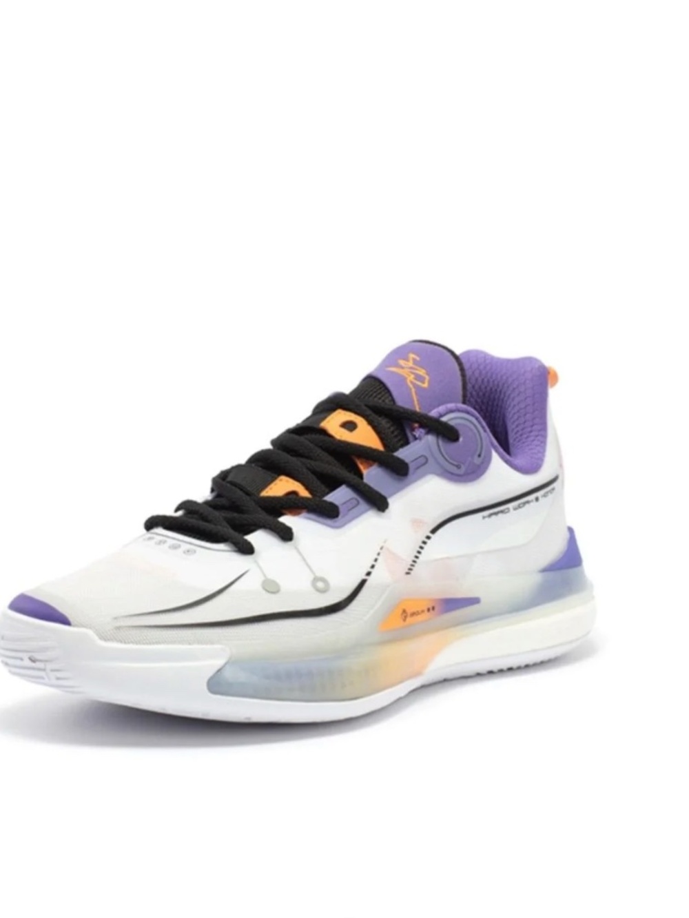 361 Degrees DVD 2 White Neon Purplevine C2401-0094 Men’s Basketball Sneaker NWT